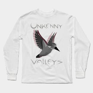 Unkenny Valleys - Origami Bird Long Sleeve T-Shirt